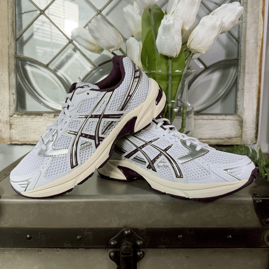 ASICS Gel-1130 White Deep Plum Women's