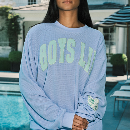 BOYS LIE - LILAC RAZZLE DAZZLE KARA CREWNECK
