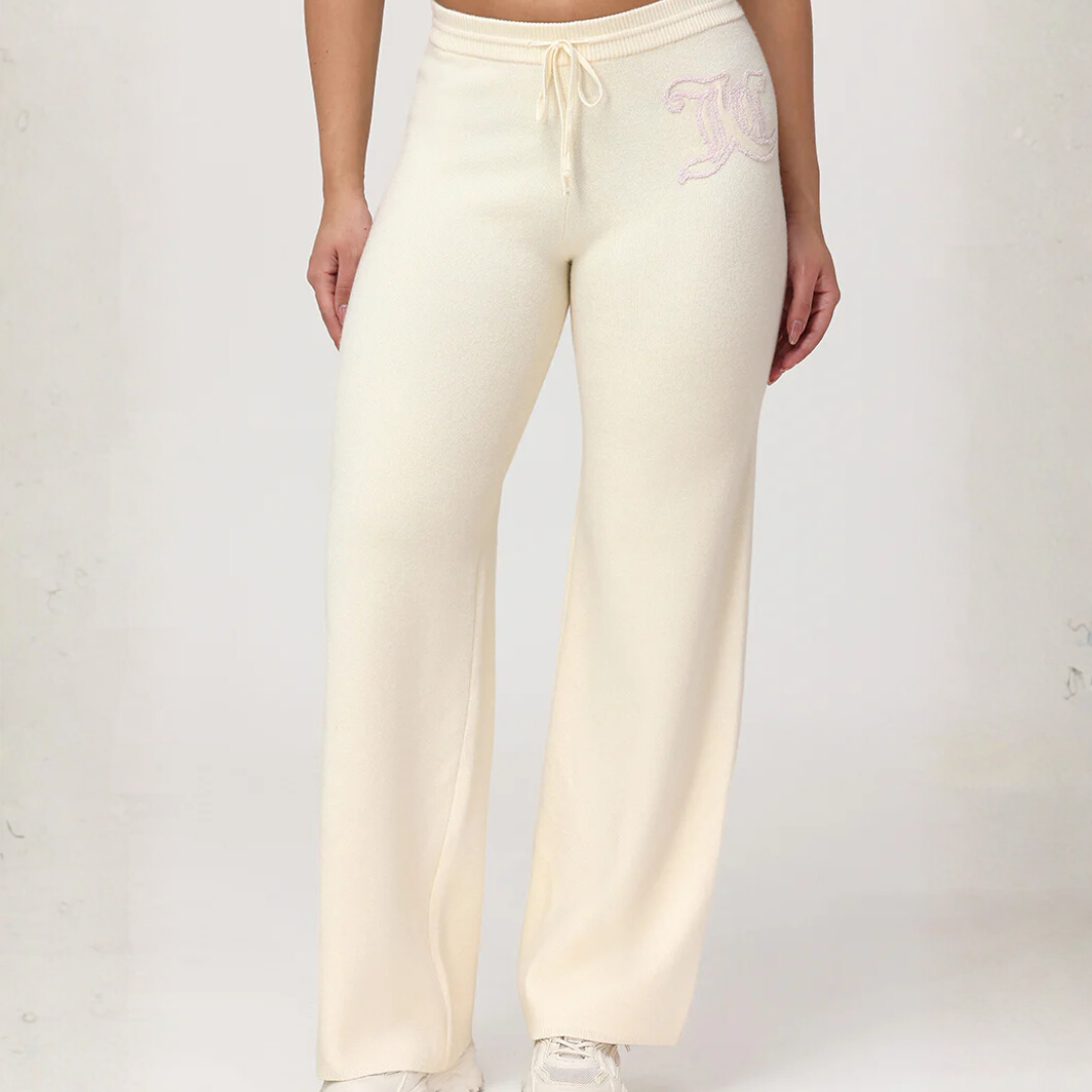 Juicy Couture - Knit Wide Leg Pants: Angel