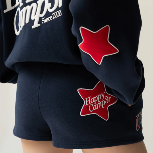 Happy Camp3r - Navy USA Core Shorts
