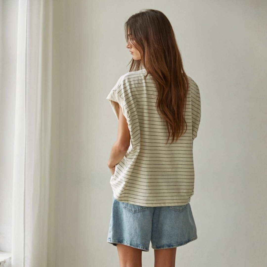 The Maren Stripe Tee