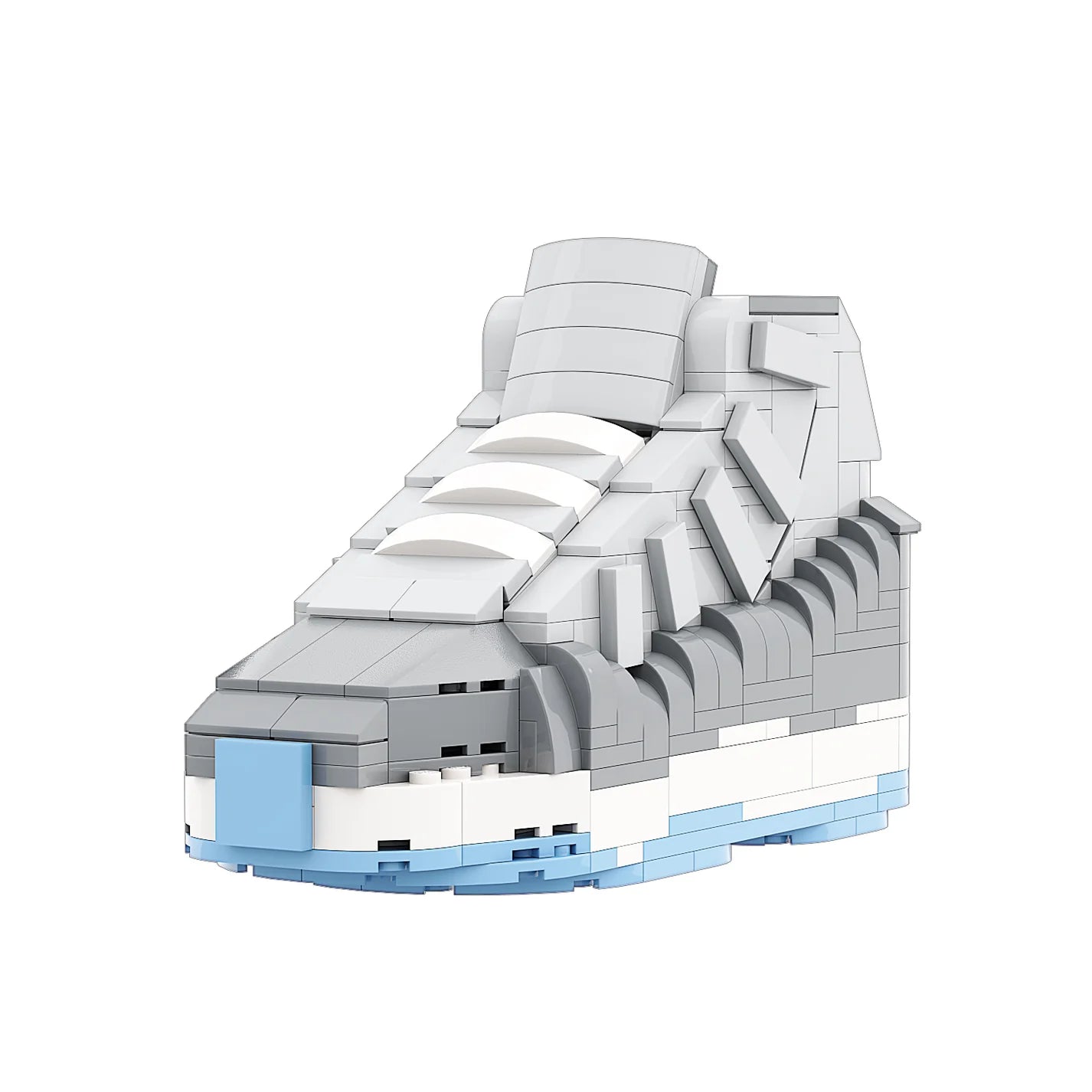 Sneaker Bricks Jordan 11 Cool Grey Mini Figure
