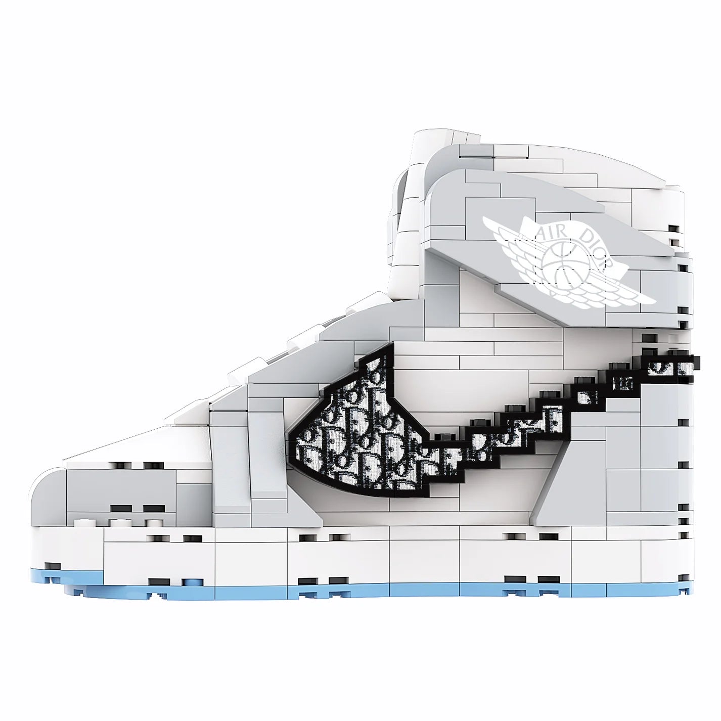 Sneaker Bricks Jordan 1 High Dior  Mini Figure