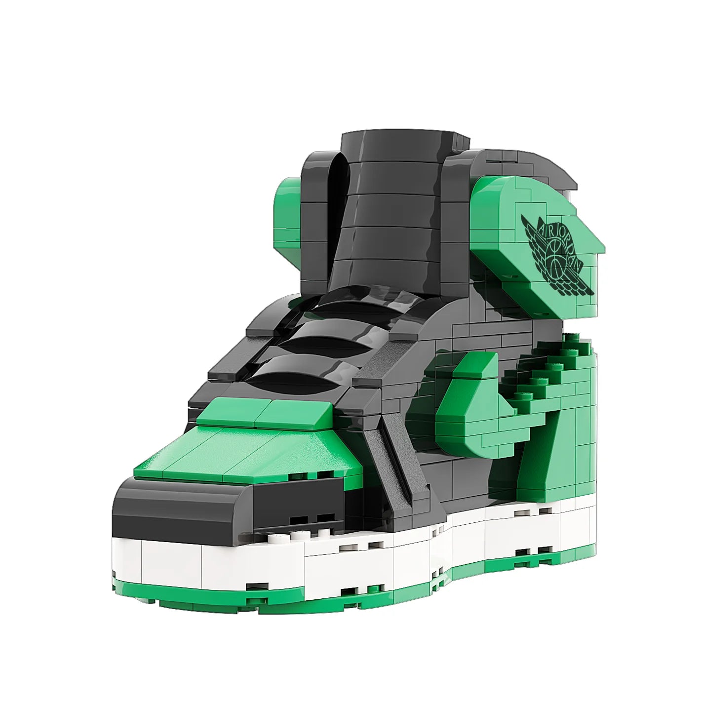 Sneaker Bricks Jordan 1 High Pine Green Mini Figure