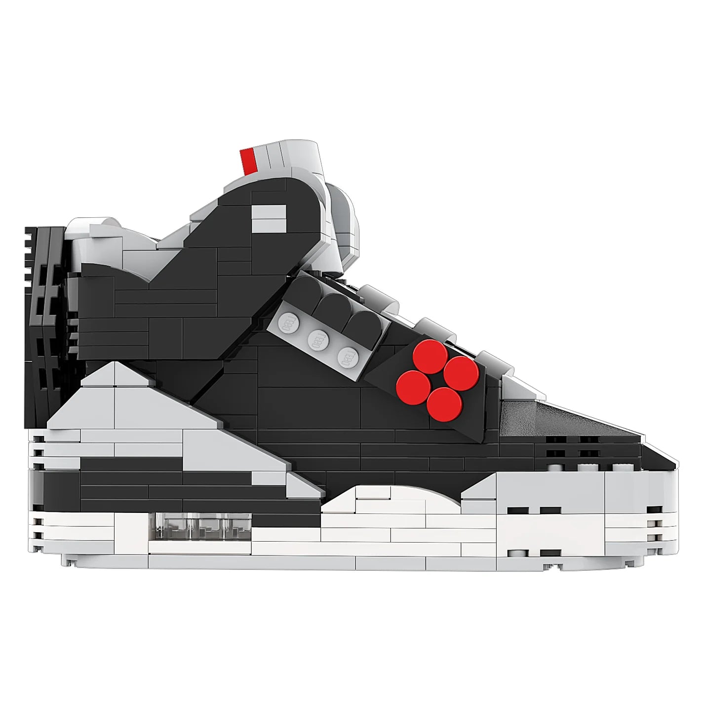 Sneaker Bricks Jordan 3 Black Cement  Mini Figure