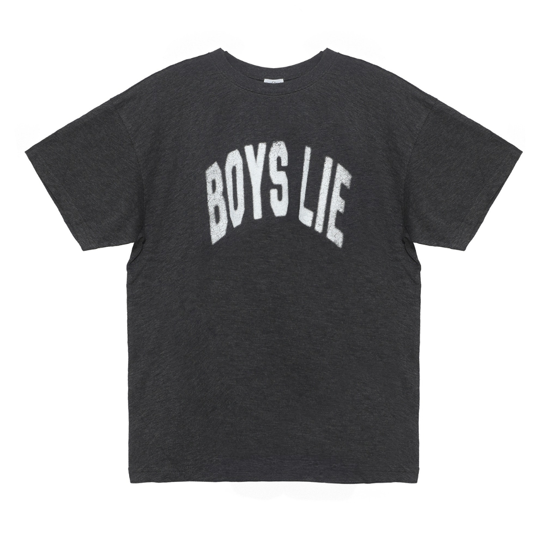 BOYS LIE - MAJORING IN MOVING ON SLUB BF TEE