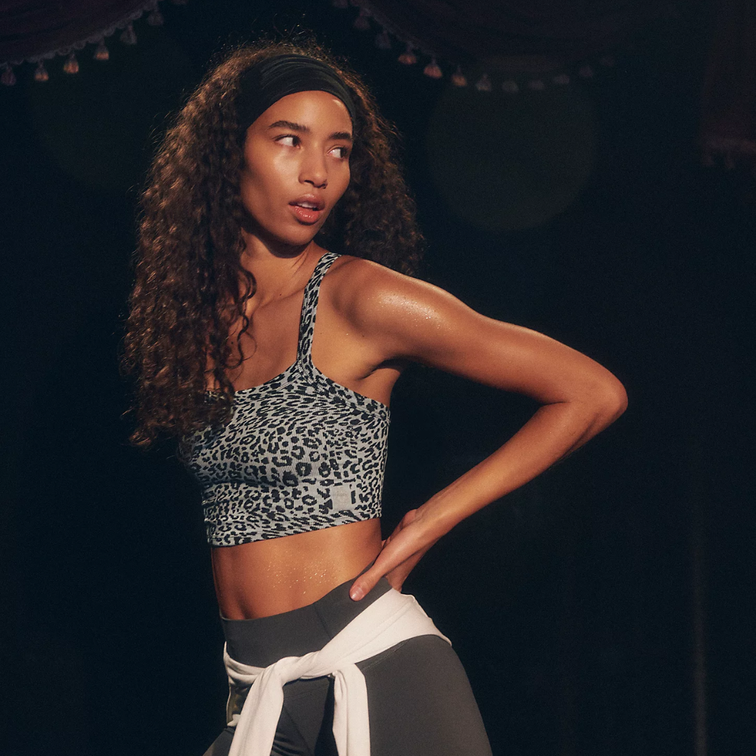 FP Movement - All Clear Cami Solid: Ice Grey Leopard