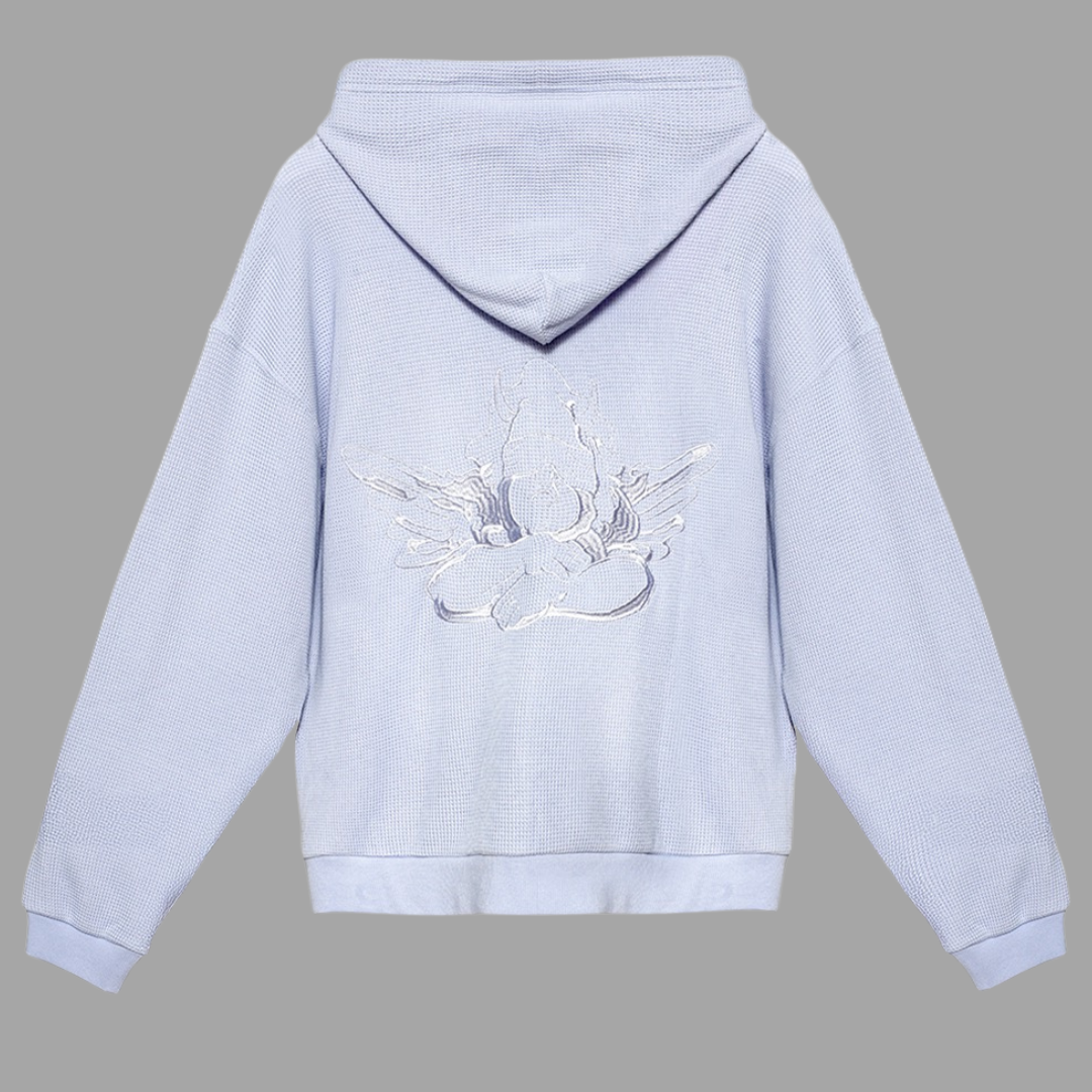 BOYS LIE – LILAC BABY THERMAL HARLEY ZIP