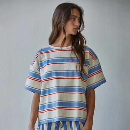 The Sutton Stripe Tee