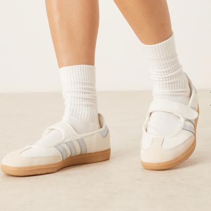 adidas Samba Jane White Blue Gum Women's
