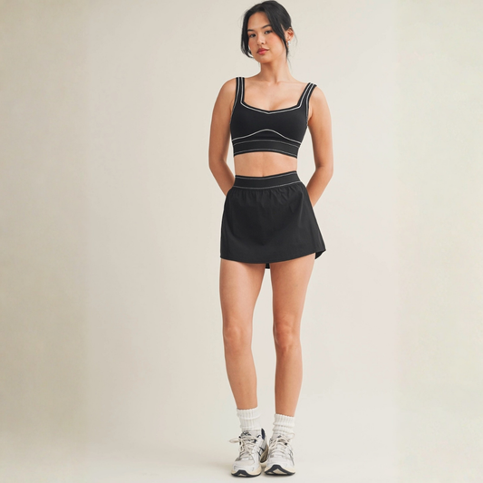 Blair Skort: Black