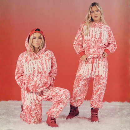 BOYS LIE – RED MANHUNT RACER HOODIE