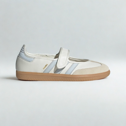 adidas Samba Jane White Blue Gum Women's