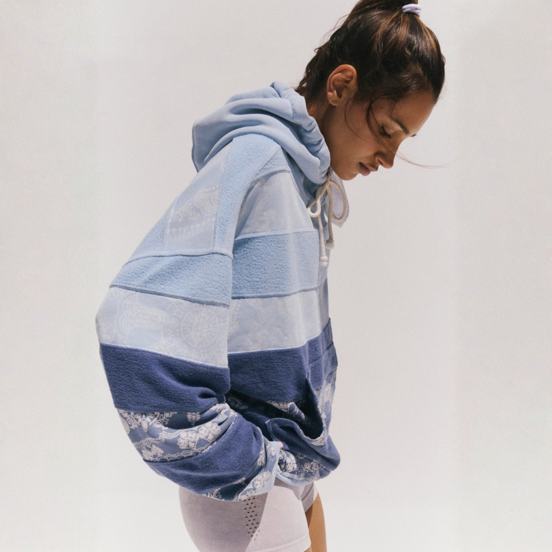 FP Movement - Final Call Hoodie: Blue Indigo