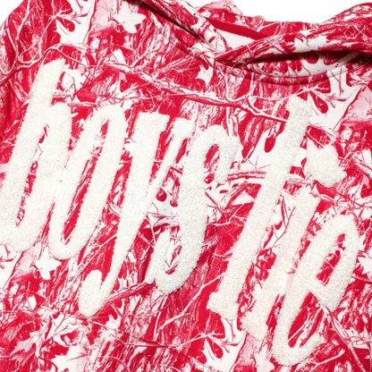 BOYS LIE – RED MANHUNT RACER HOODIE
