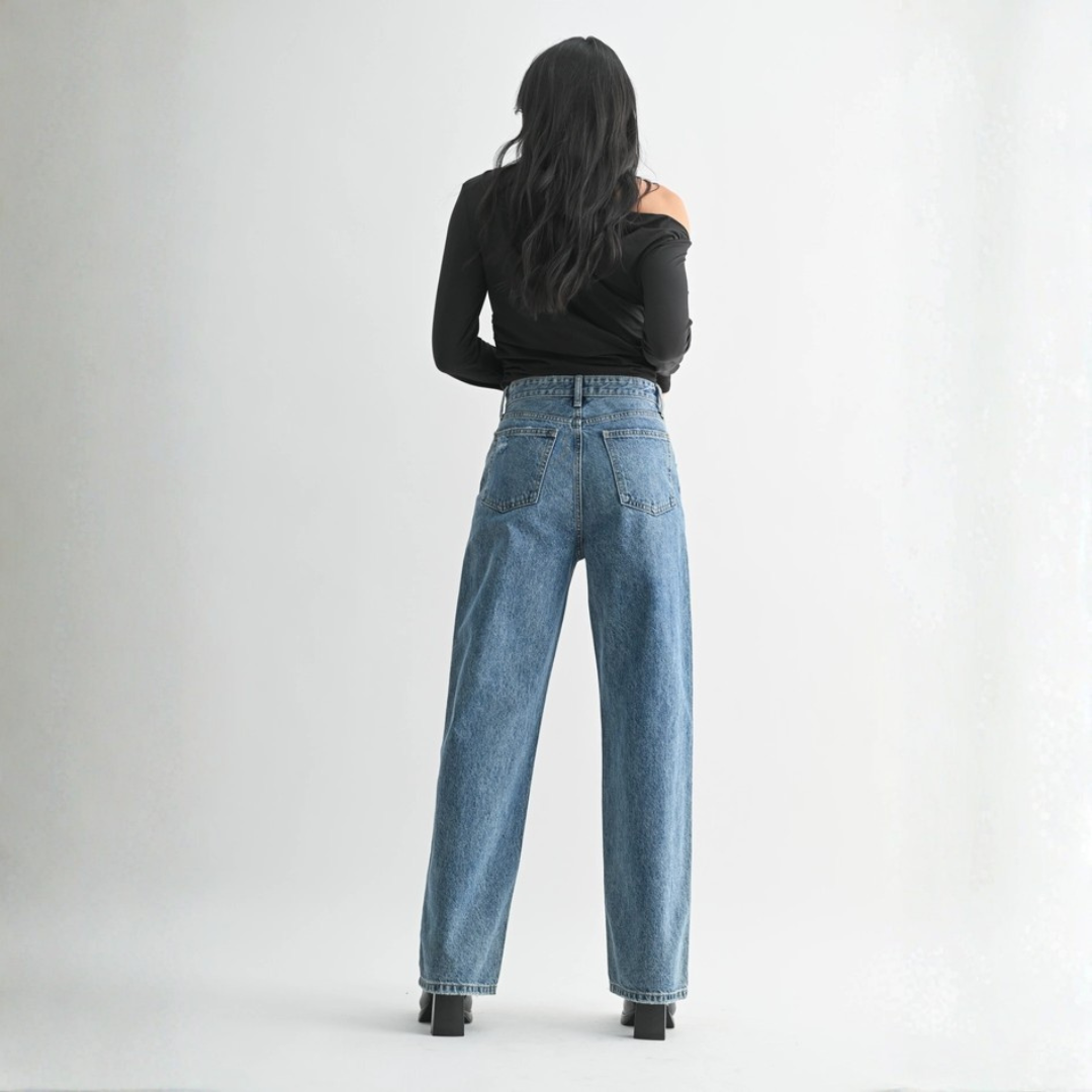 Emilia High Waisted Skater Jean