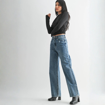 Emilia High Waisted Skater Jean