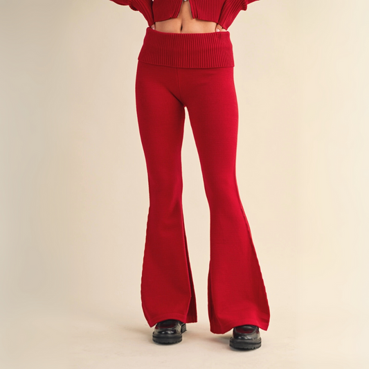 Nova Yoga Pants: Cherry
