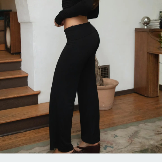 The Off Duty Lounge Pant: Onyx