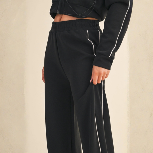 Maya Super Soft Track Pant – Black