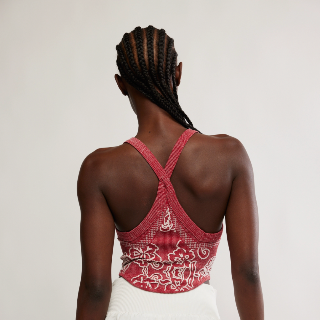 FP Movement - Day Dream Colorblock Cami: Cranberry