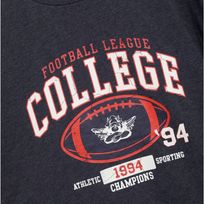 BOYS LIE - OUT OF THEIR LEAGUE HEATHER BF TSHIRT
