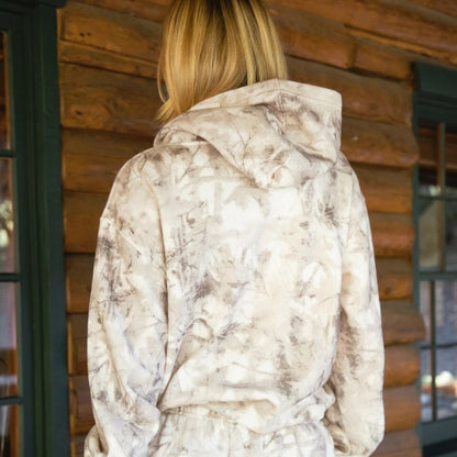 The Off Duty Hoodie: Washed Camo