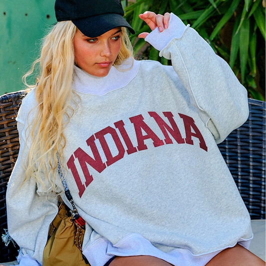 Indiana Mockneck Reversible Sweatshirt