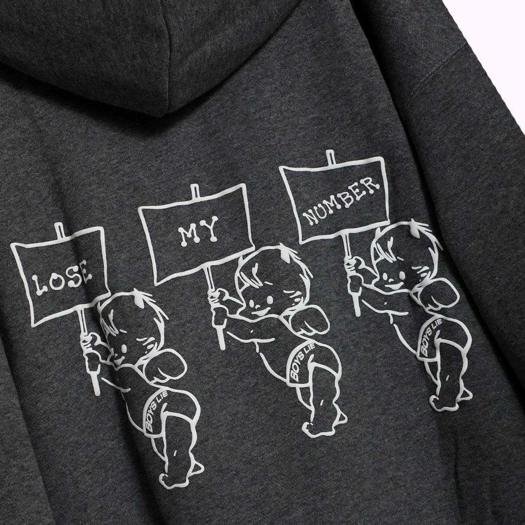 BOYS LIE – READ THE SIGNS HOODIE