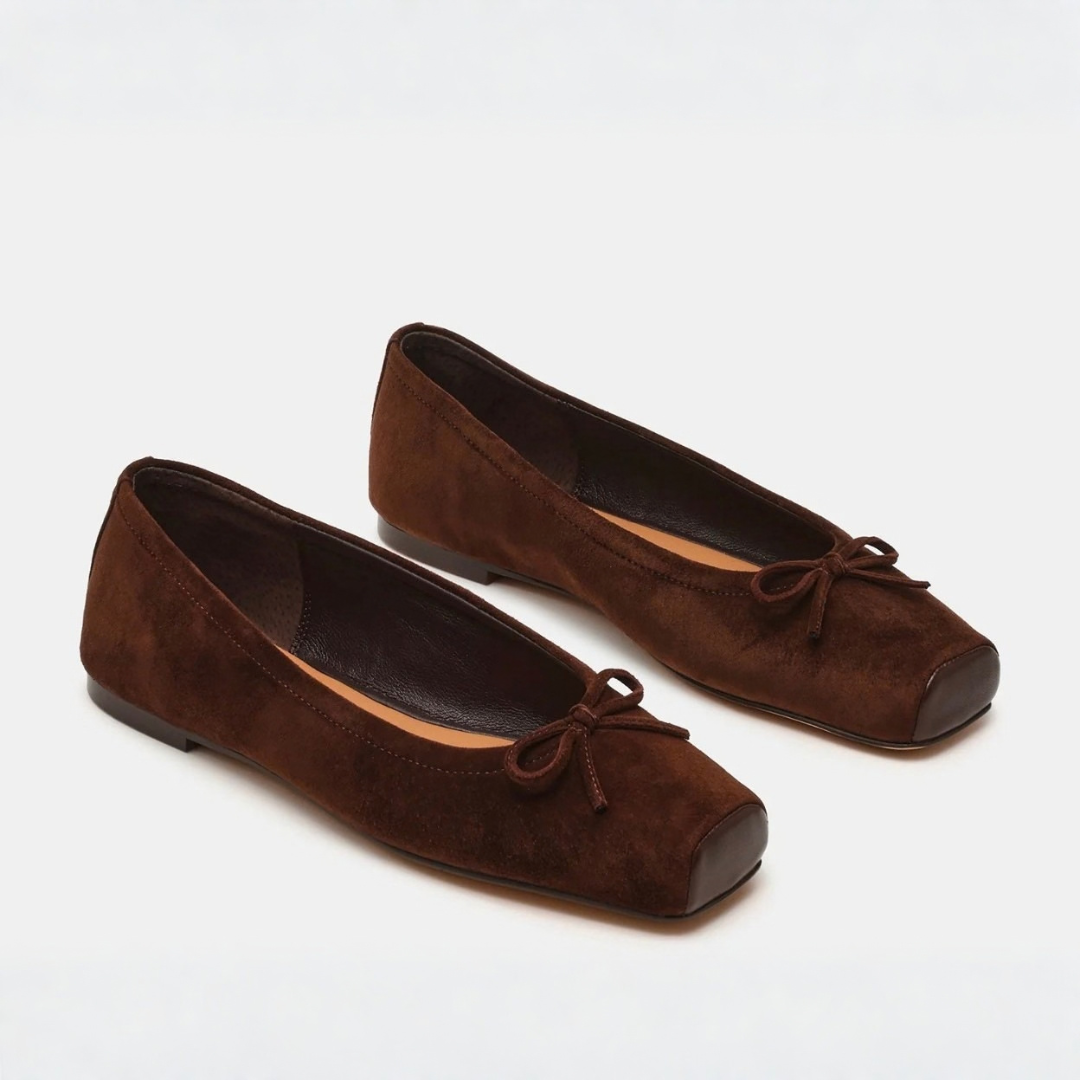Eleve Brown Ballet Flat