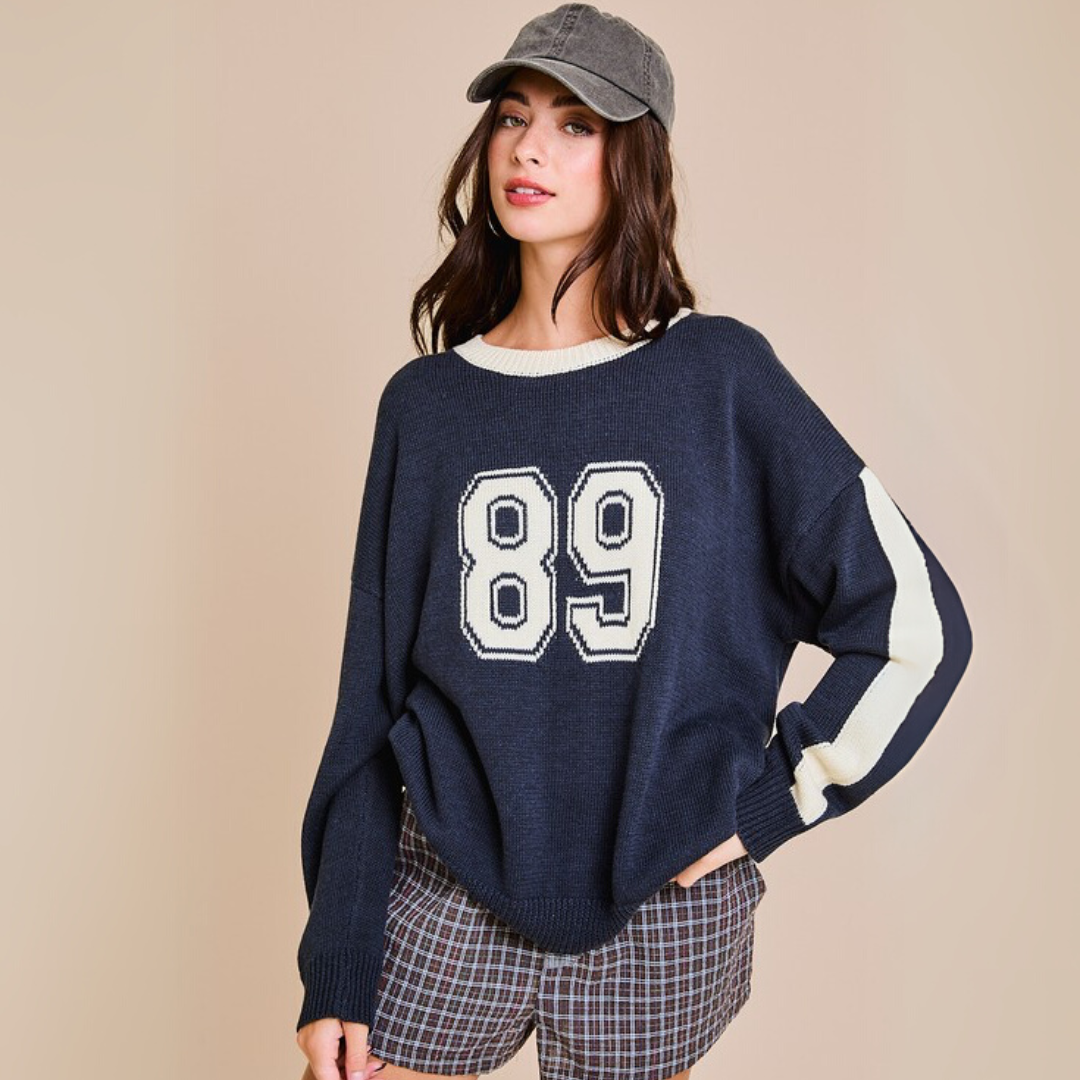 Varsity 89 Knit Sweater
