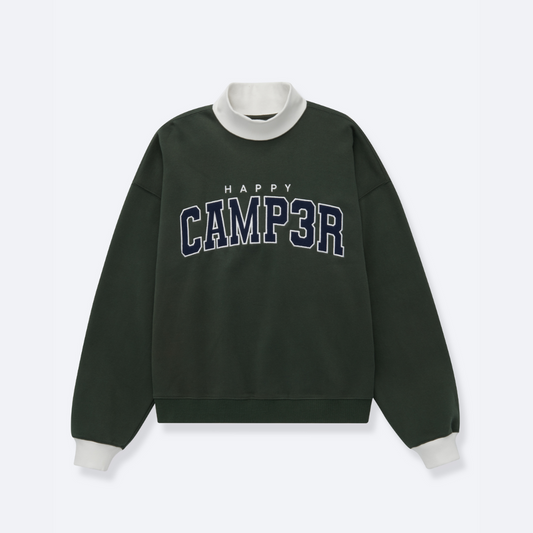 Happy Camp3r - University Mockneck Crew