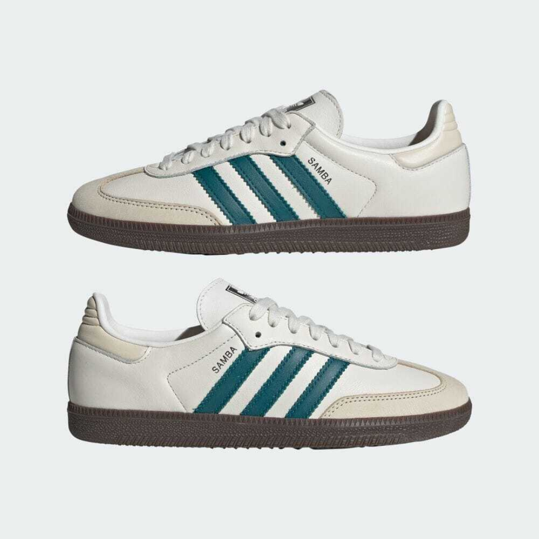 adidas Samba OG White Legacy Teal Women's