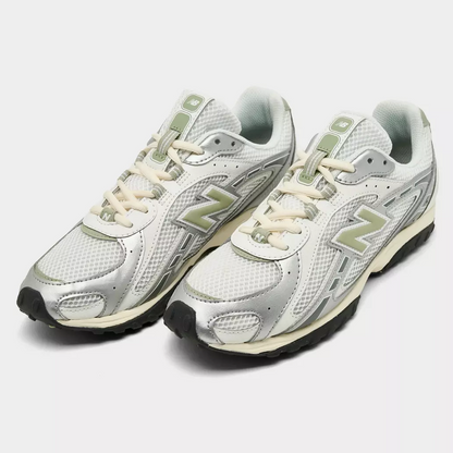 New Balance 204L Silver Metallic Sage Green