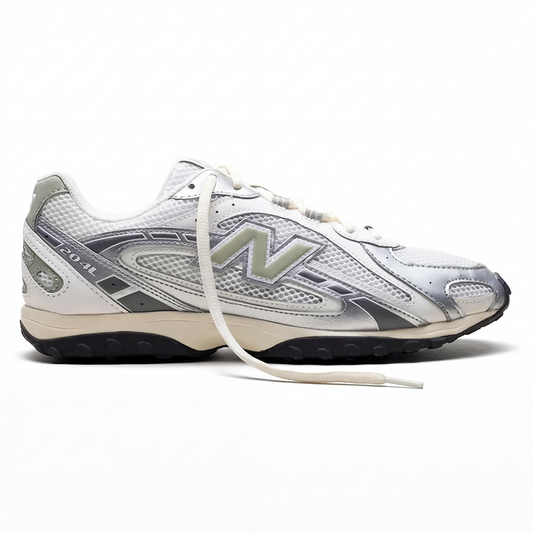 New Balance 204L Silver Metallic Sage Green