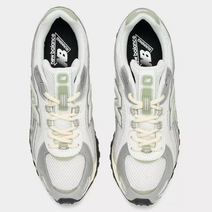 New Balance 204L Silver Metallic Sage Green