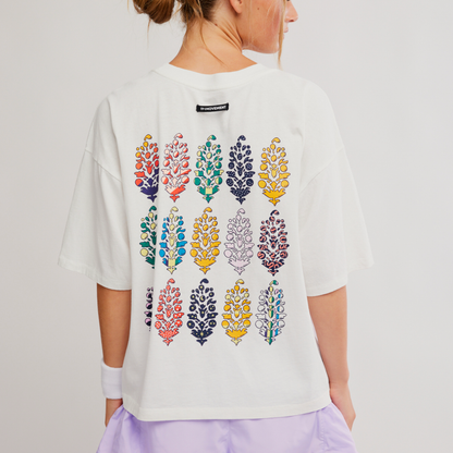 FP Movement - Printed Tackle Tee: White