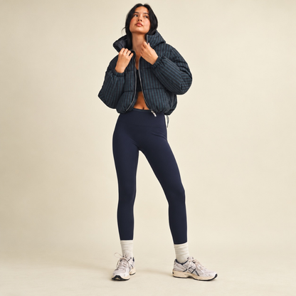 Joan Plaid Puffer Jacket