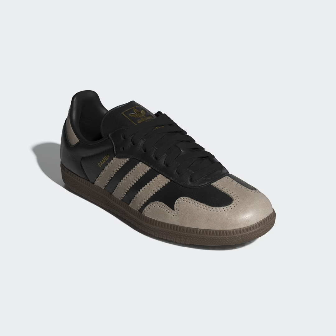 adidas Samba OG Black Wonder Beige Women's
