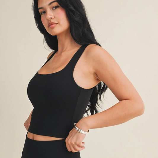 Evelyn Tank: Black