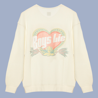 BOYS LIE - BREAKFAST BEERS PASTEL KARA CREW