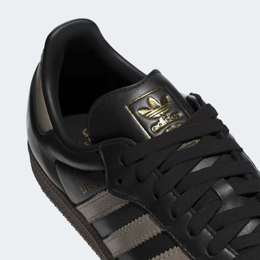 adidas Samba OG Black Wonder Beige Women's