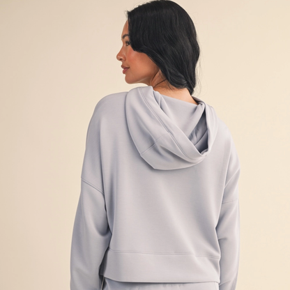 Felicity Super Soft Hoodie: Dusty Blue