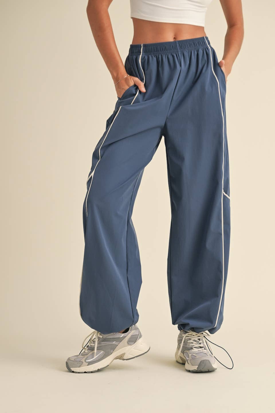 Channing Nylon Track Pants