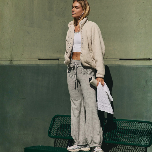 FP Movements - Quick Step Pant: Heather Grey