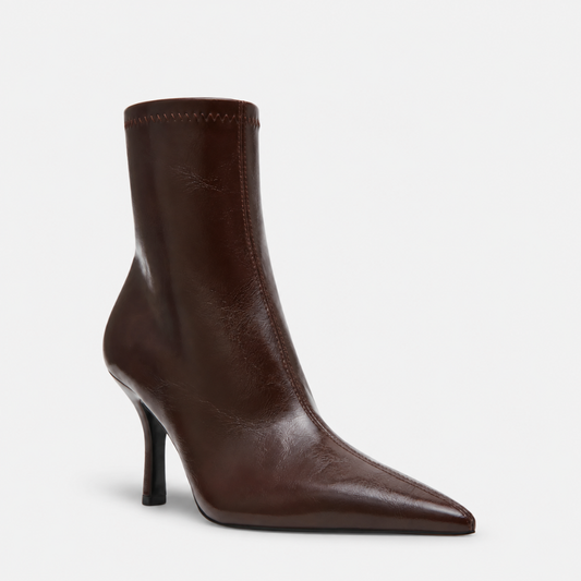 Tashey Burgundy Leather Boots