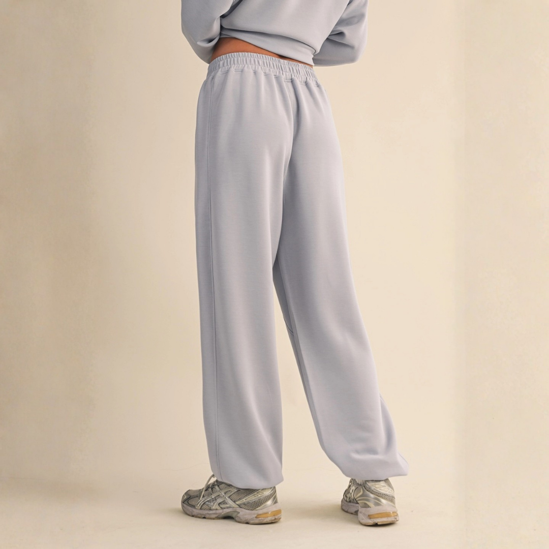 Zada Super Soft Jogger Pants: Dusty Blue