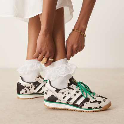 adidas SL 72 OG Cow Print Black White Women's