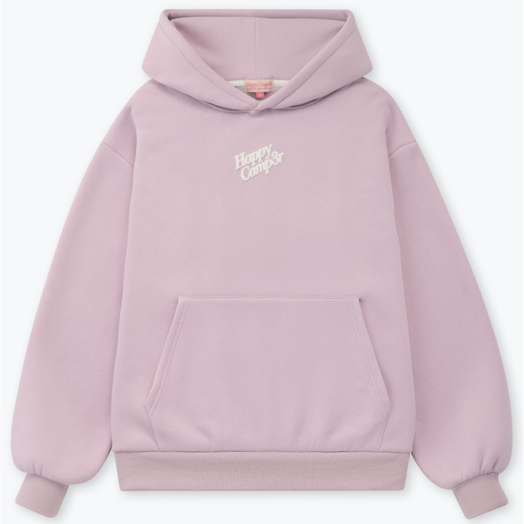 Happy Camp3r - Puff Core Hoodie: Lavender