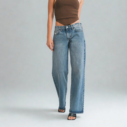 Emilia Baggy Low Rise Jean